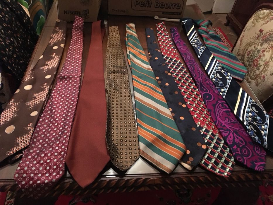 Vand palarie fibre naturale si cravate de matase pt barbati