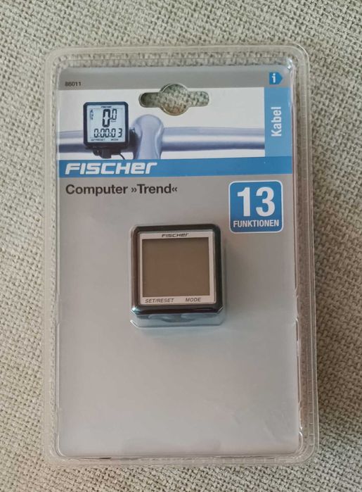 Мини компютър за велосипед с 13 функции. Нов.