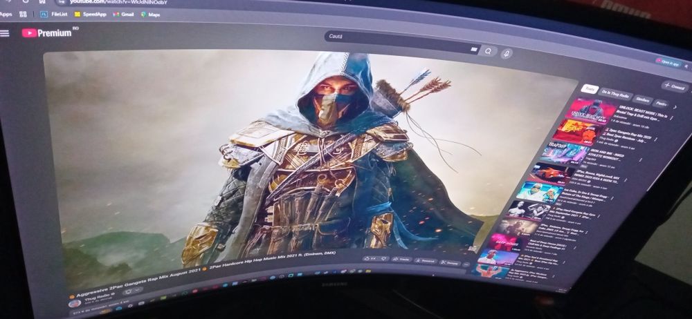 Vand monitor 2k samsung G5