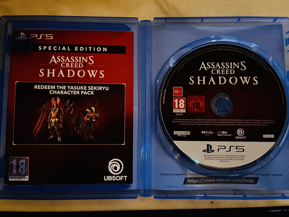 Игра за PS5 Assassins Creed Shadows