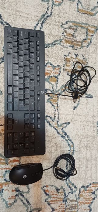 Kit tastatura și mouse cu fir HP 150, USB , negru