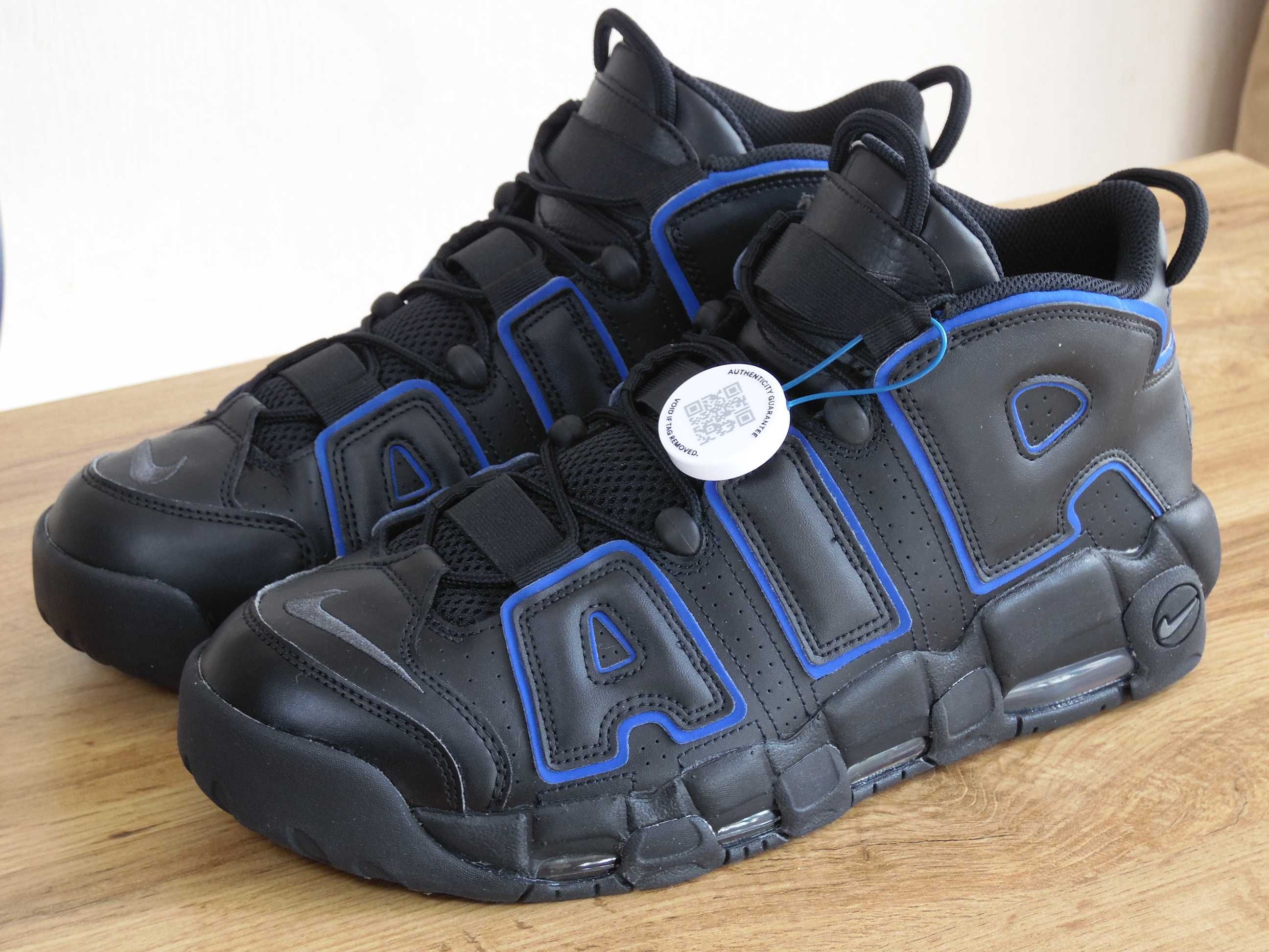 Nike Air More Uptempo '96 'Black Game Royal' - 46 номер Оригинални!