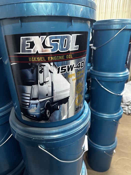 Моторное масло Exsol 15w40 ci-4/cf-4 20л