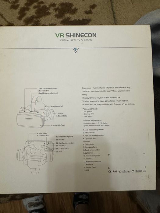 Свои новые Виртуальные очки VR Shinecon