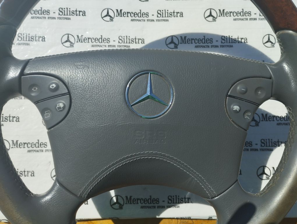Махагонов Волан с Airbag за Mercedes E - class Facelift W 210