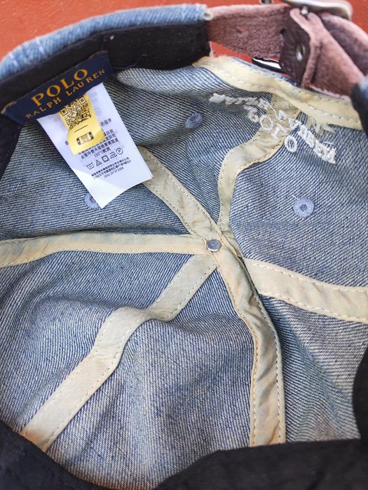 Șapcă denim Polo Ralph Lauren
