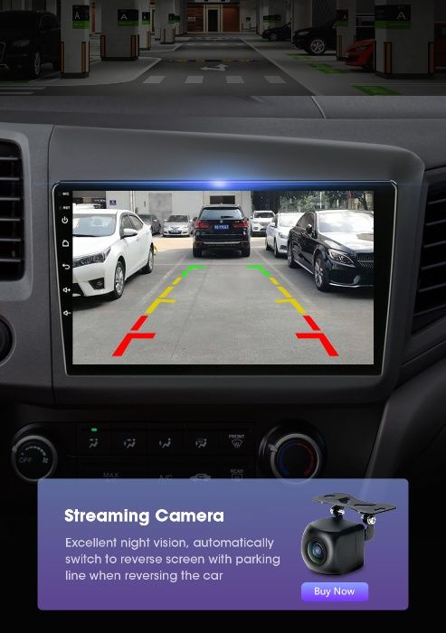 Navigatie dedicata Honda Civic Insight 9 inch Android+Rama speciala