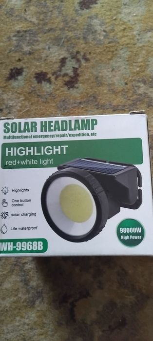 Vand lanterna de cap