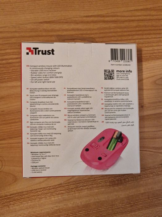 Mouse wireless Trust 22336 Yvi FX Roz