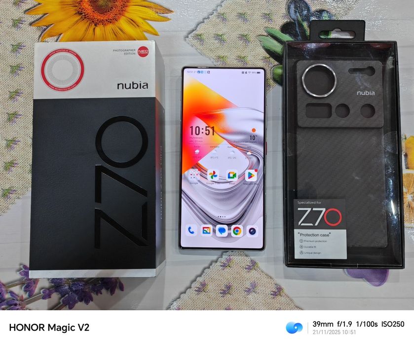 ZTE Nubia Z70s Ultra 5G - 512 GB /16 GB Ram /  Antique Brown