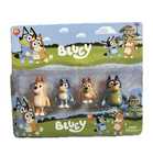 Set cu 4 figurine Bluey’s, Bluey, Famile, NOU