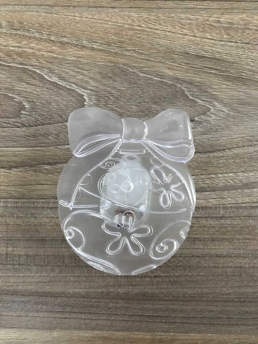 Коледни светещи силиконови с вакум, играчки + мини дядо коледа