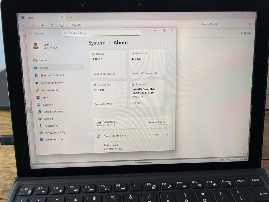 Dell 5290 2in1 i5 si 16 GB ram