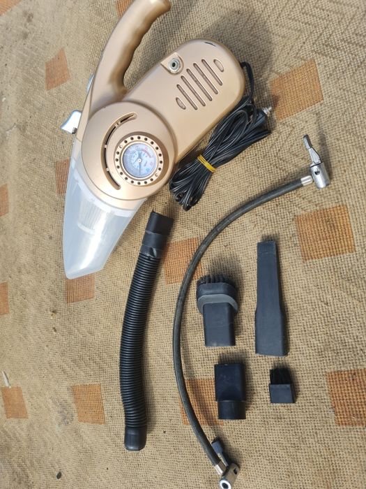 2 в одном Пылесос + подкачка шин