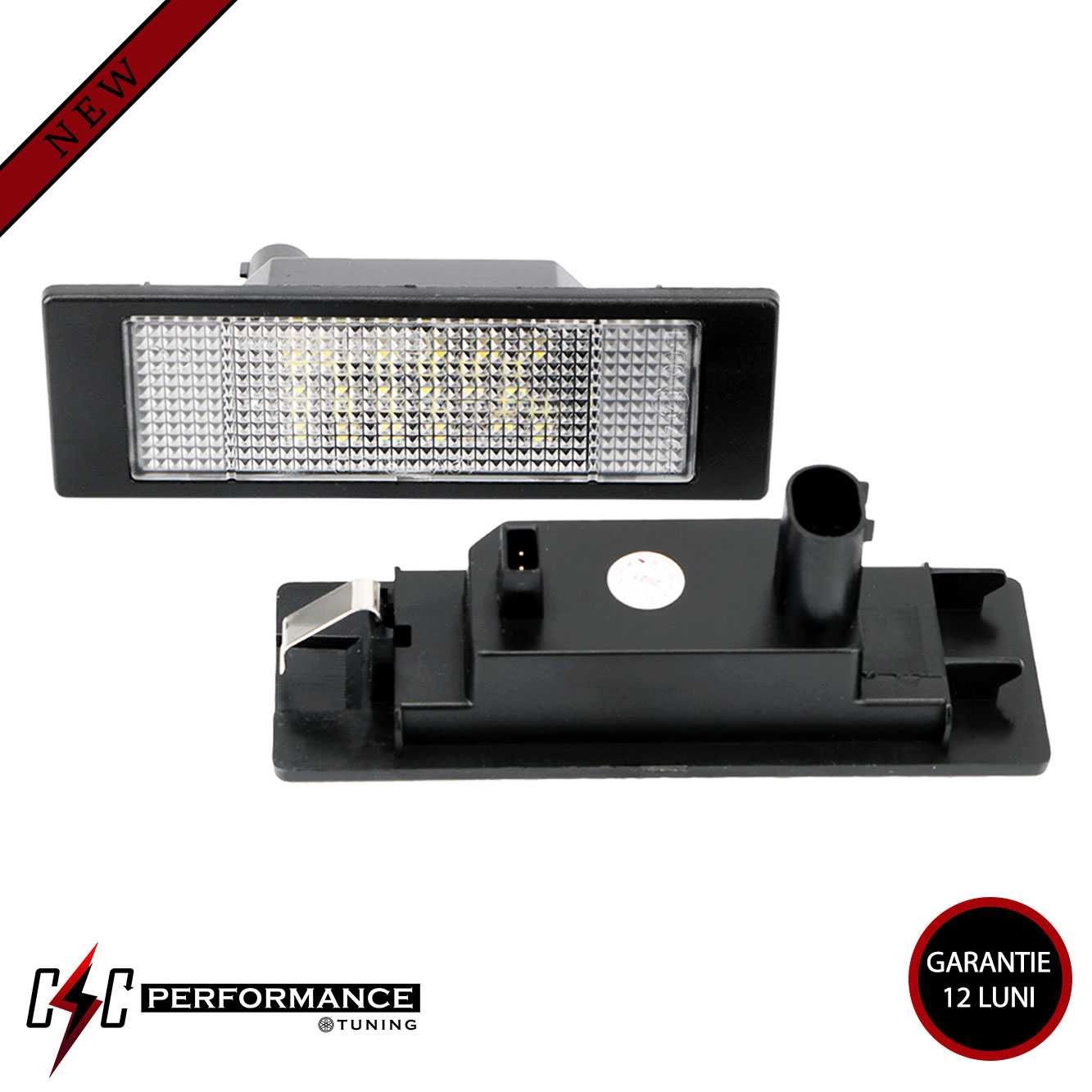 Set lampi led numar nr BMW 1 6 Z4 i3 Fiat Multipla Marea Mini cooper