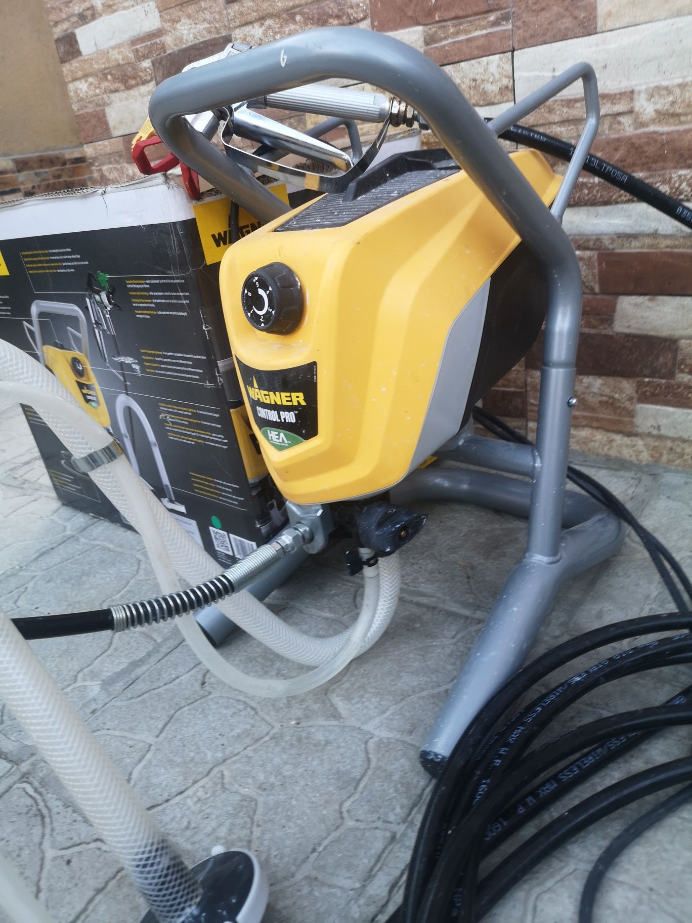 Wagner Control Pro HEA БОЯЖИЙСКА МАШИНА за Фасаген Латекс Шпакловка