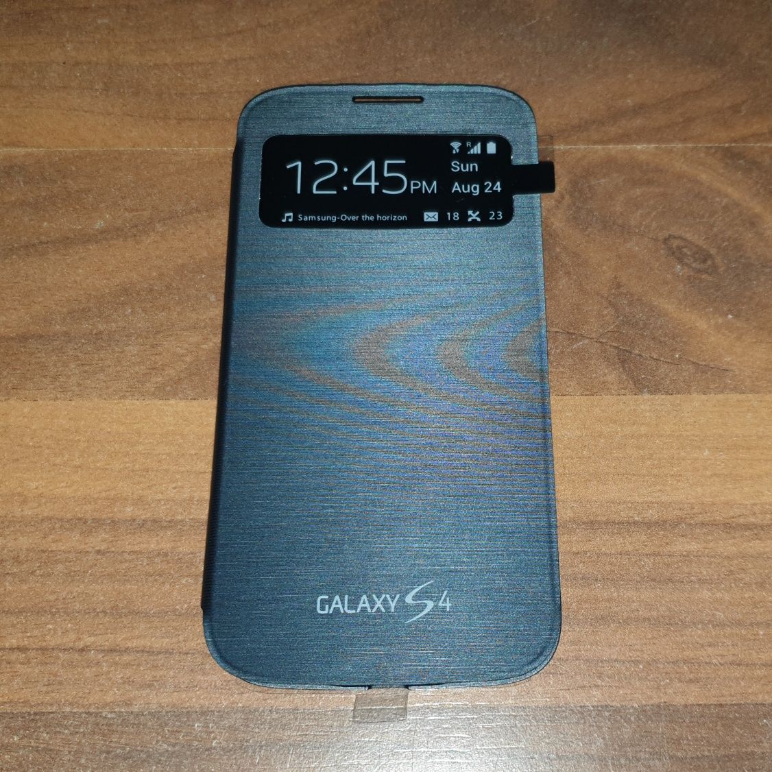 Husa flip smart activa originala Samsung S View Cover Galaxy S4