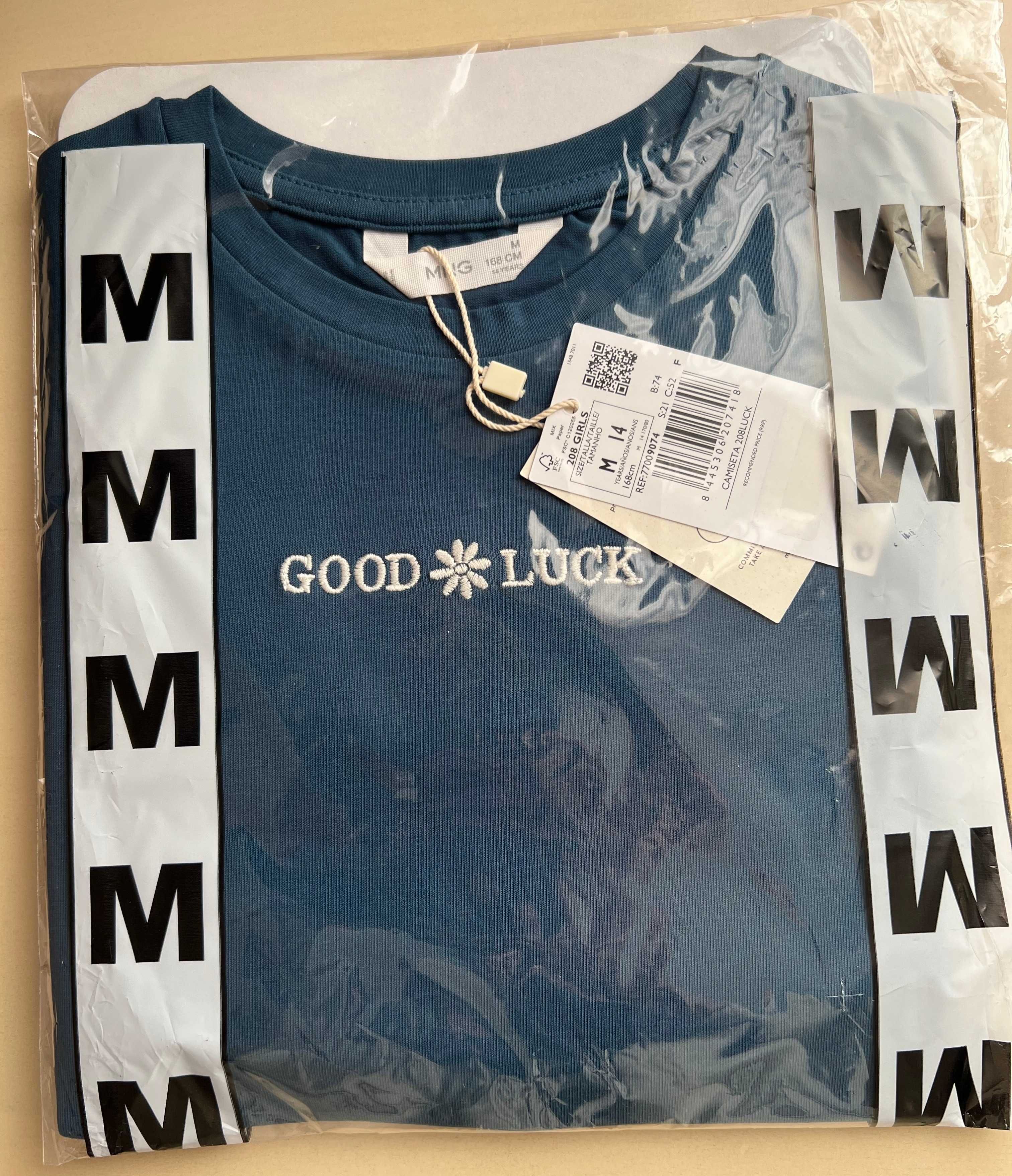 НОВА блузка MANGO 13-14г памук