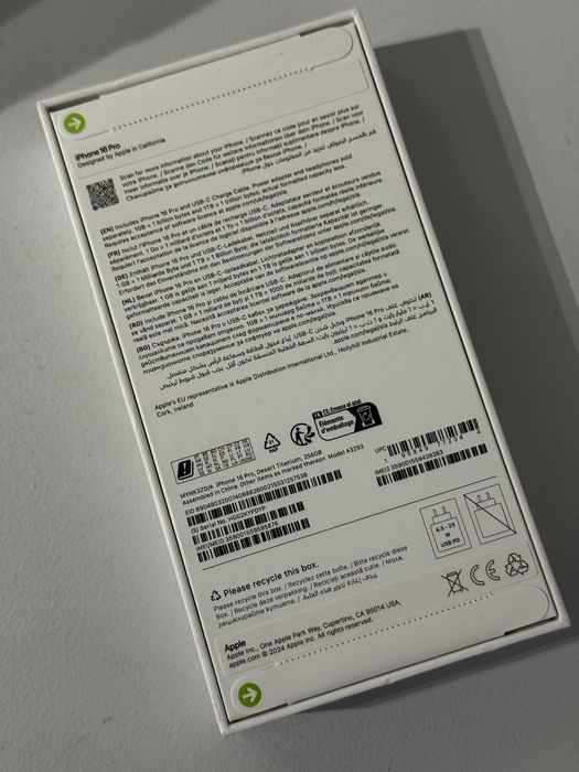 iPhone 16 Pro 256Gb Desert Titanium Sigilat*