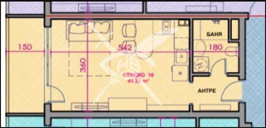Едностаен апартамент в Поморие 972-28504