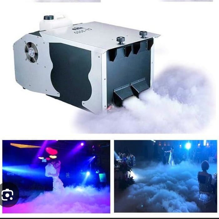 Дым машины. Тяжёлый и лёгкий  дым