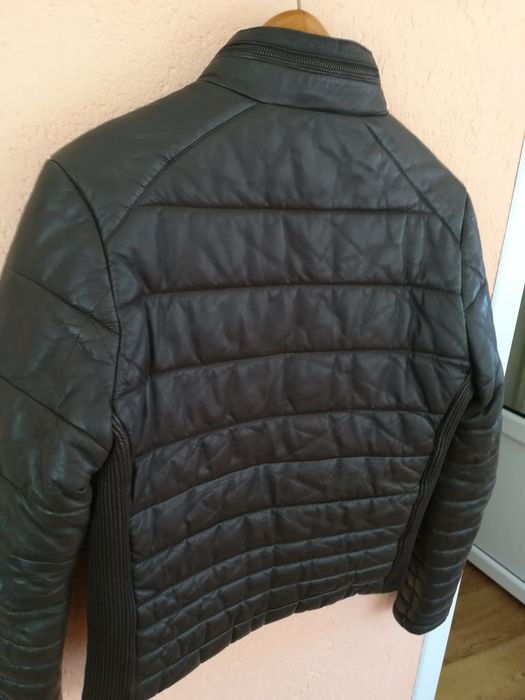 Geaca piele bărbați Zara Man M