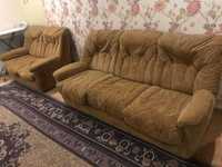 Белорусская мягкая мебель. Кресло+2 раскладывающихся дивана.