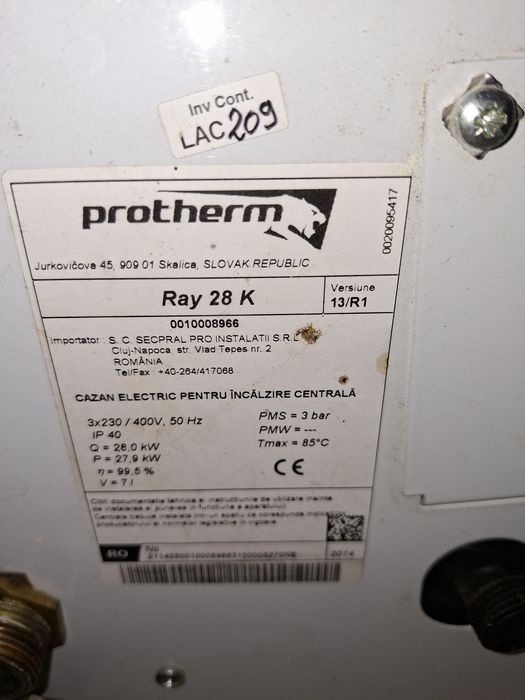 Centrala electrica protherm