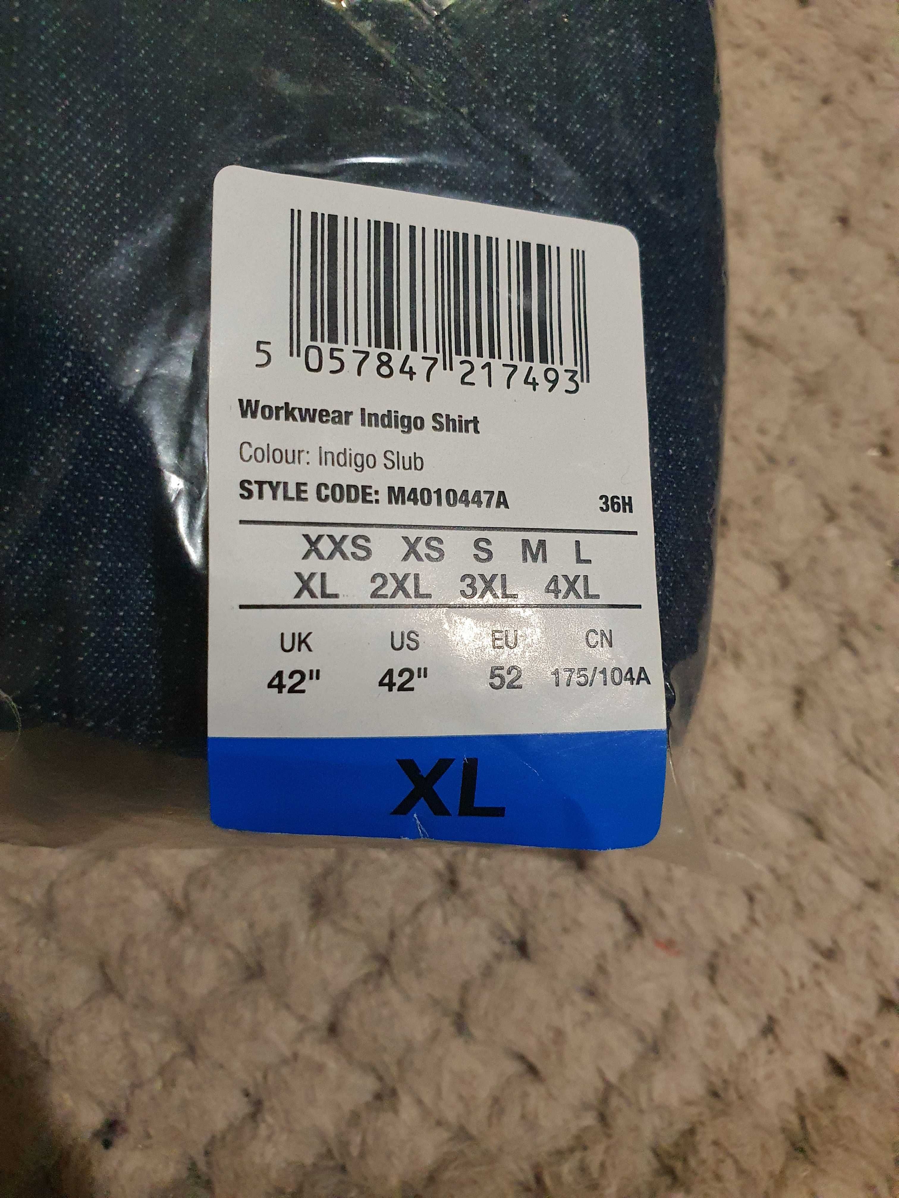 Нова дънкова риза SUPERDRY  XL