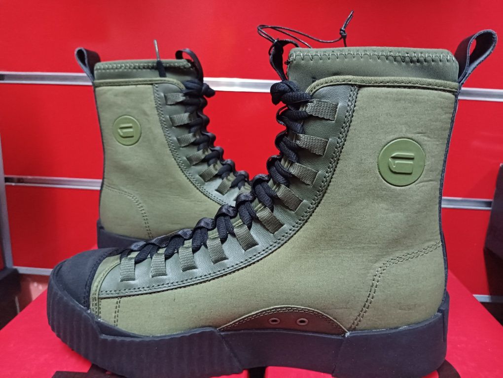 Уникални боти G-star Raw Rackam 41 42 нови мъжки джи стар кецове