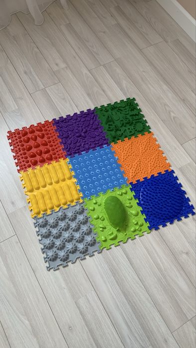 Массажные коврики-пазл, ортоковрики. Отличный подарок для всей семьи