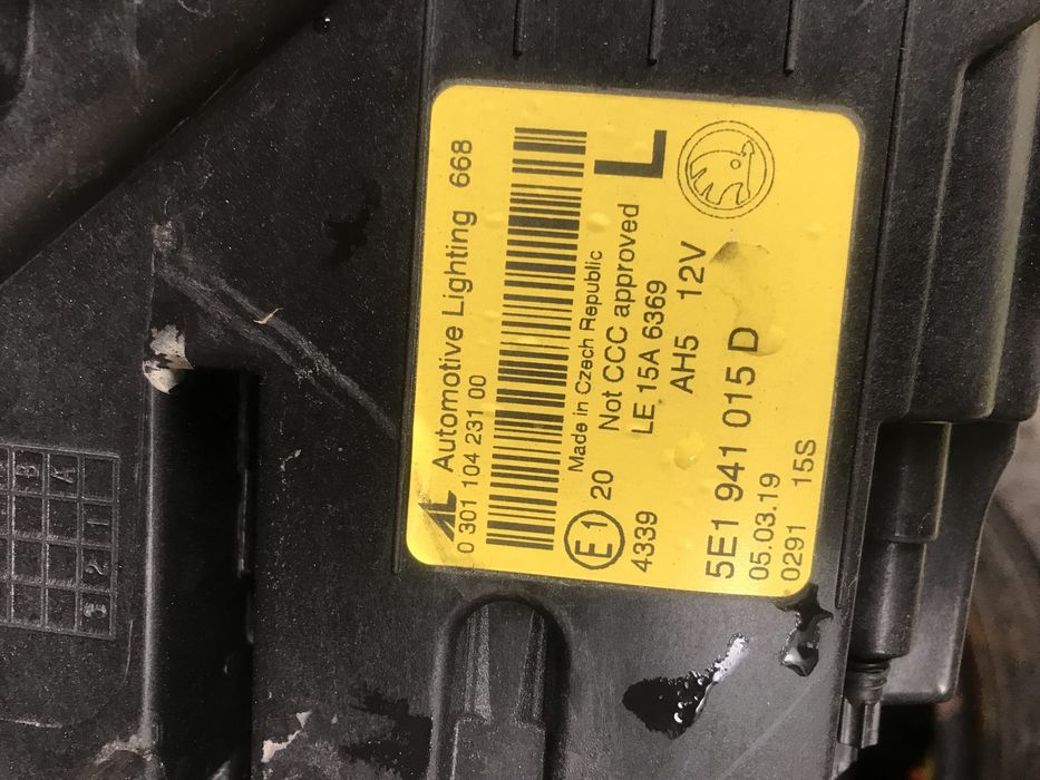 Ляф фар за Шкода Октавия ,Skoda  Octavia,2016-2020г.