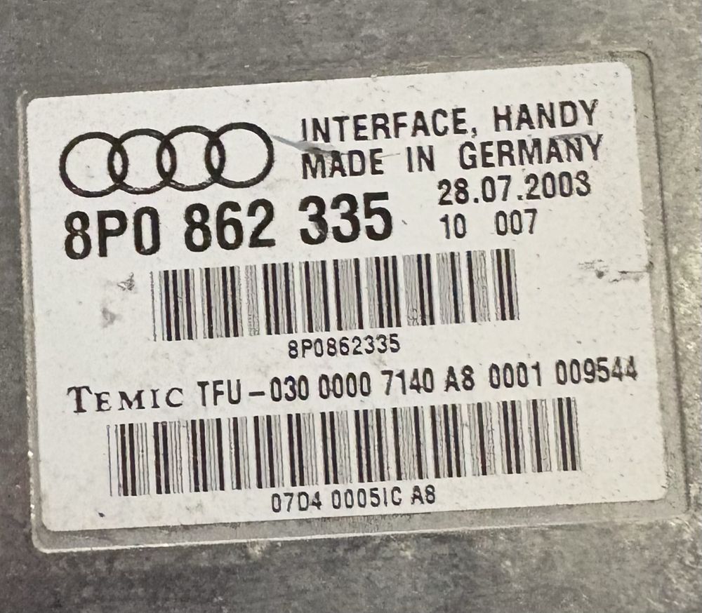 Audi A3 8P Bluetooth Модул