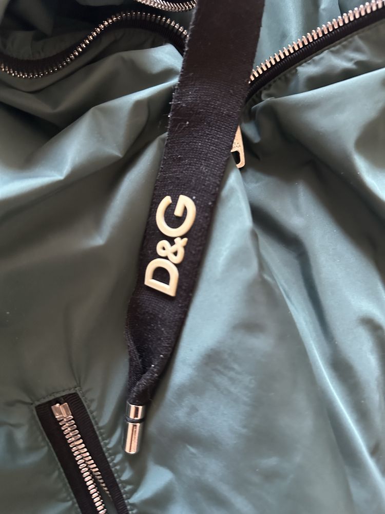 Geaca de fas verde Dolce & Gabbana DG marimea 48/M
