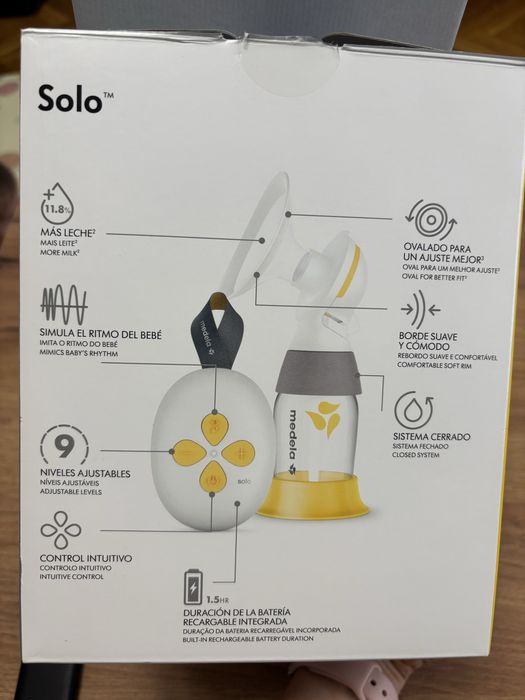 Единична електрическа помпа за кърма Medela Solo