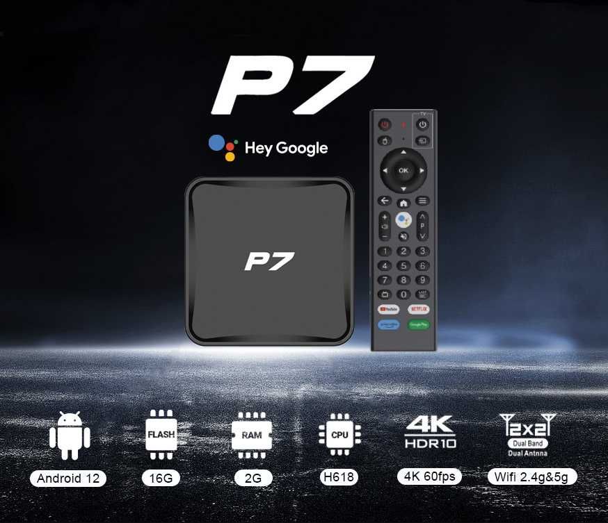 Smart box P7 PRO 4/32 Прошивка slimboxtv+Бесплатные Каналы