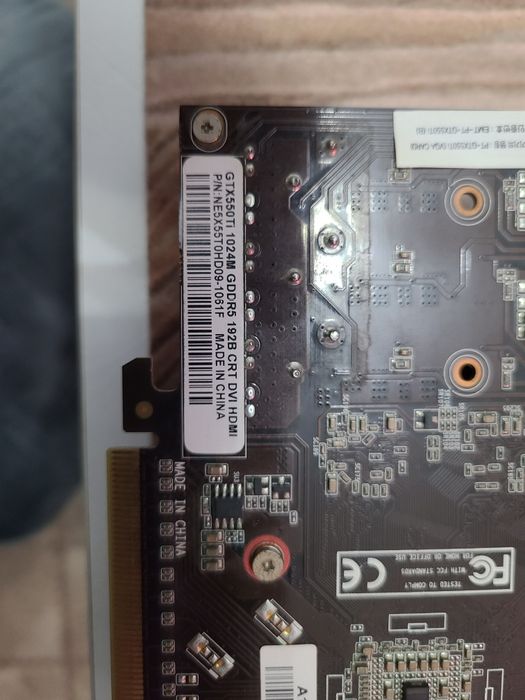 Видеокарта gtx 550 ti 1gb ddr5 128bit