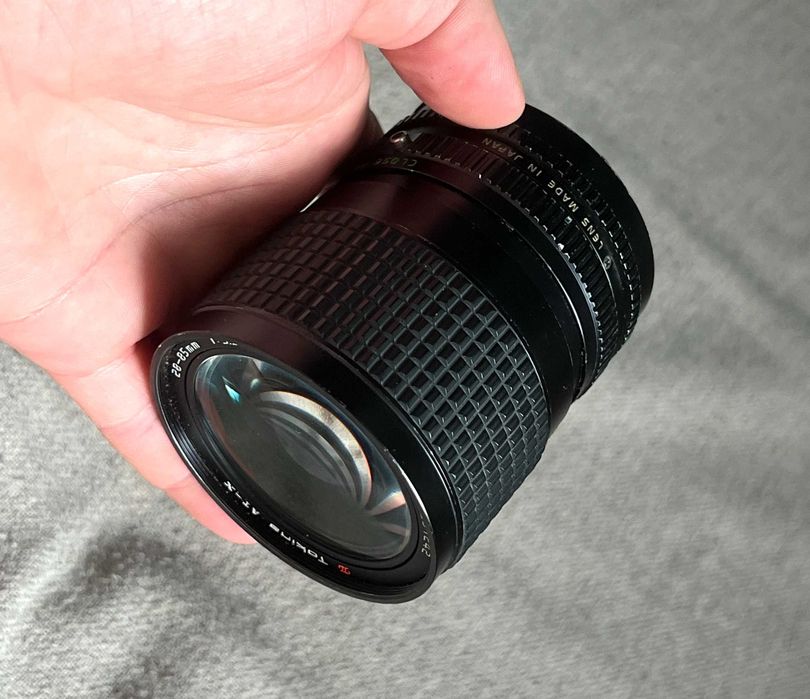 Obiectiv Tokina AT-X 28-85mm f 3.5-4.5 montură Nikon made in Japan