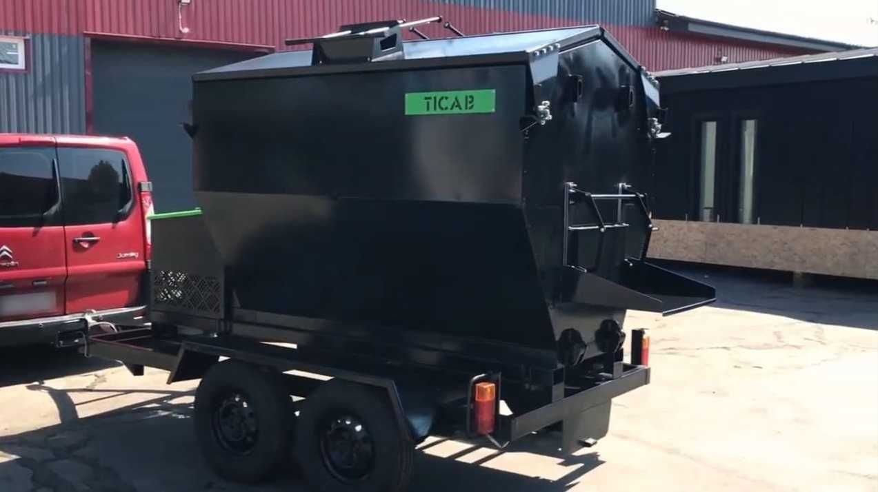 Reciclator de Asfalt Hot Box HB-2 nou cu garantie 12 luni