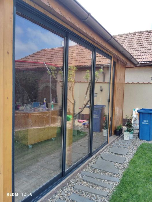 EDISTAR Sistem închidere balcon/terasa geamuri glisante termopan ICS