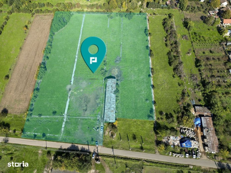 Hală de 430 mp și teren intravilan 2.5 ha Macea