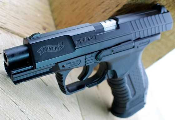 Pistol WALTHER P99 4.5 J Airsoft+0.40gr-1000BB+10CO2 +1 CO2 silicon