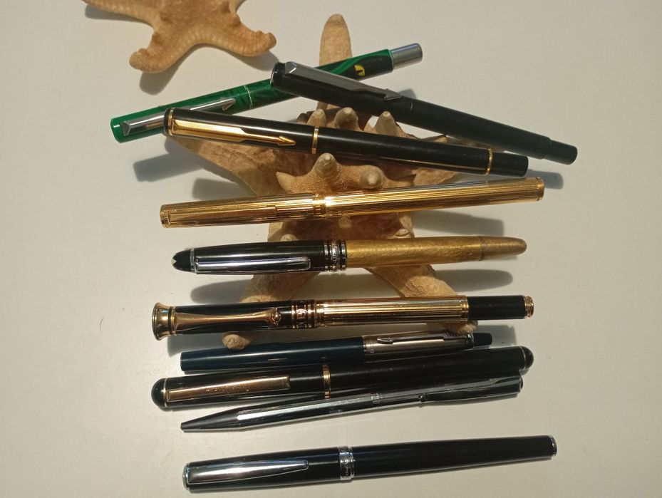 Химикалки и писалки Parker, Montbland, Waterman, Pierre Carden