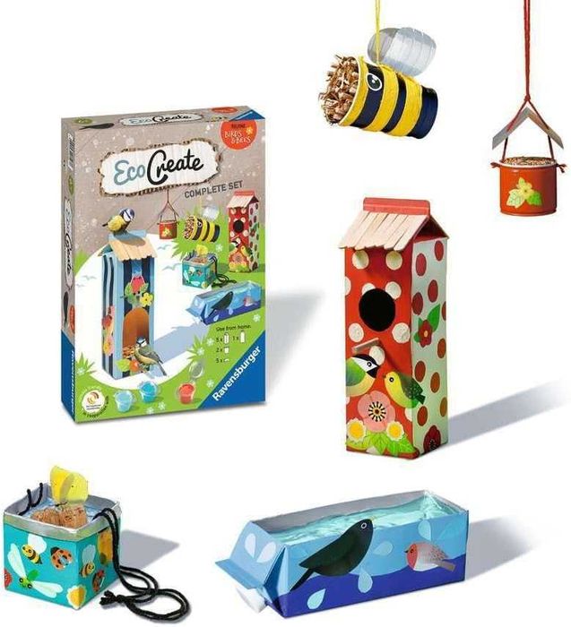 Ravensburger комплект за ръкоделие EcoCreate Helping Birds & Bees