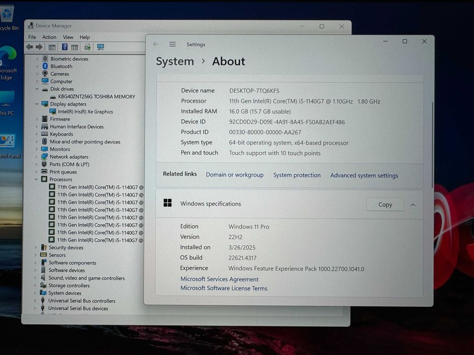 13' 2K IPS Touch i5-1140G7 Lenovo ThinkPad X1 Nano 16GB LPDDR4X/256GB