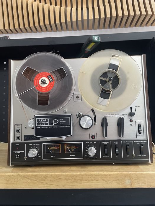 Akai 4000DS MK2 magnetofon 3 capete servisat impecabil