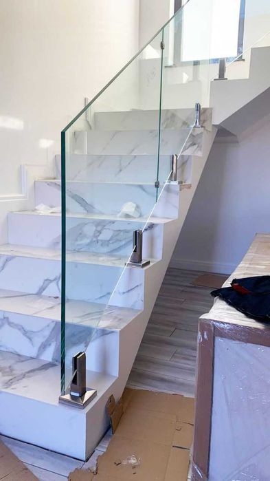 Balustrada din sticla Securizata , laminata, Interior si Exterior