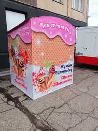 Продам готовый бизнес киоск для жидкое мороженное