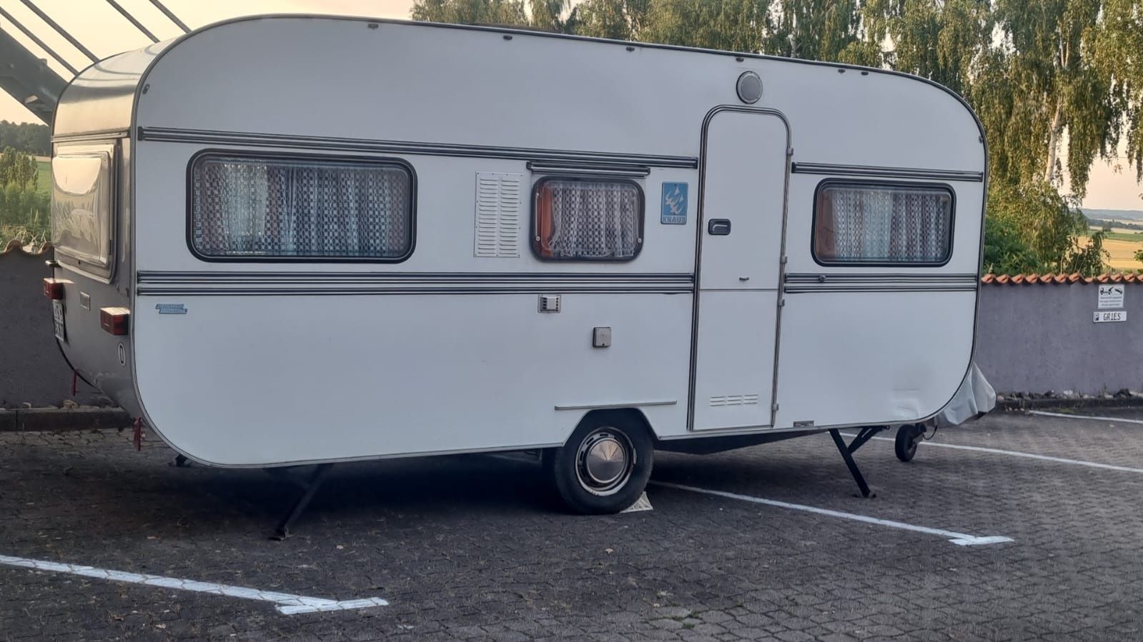 Rulota Knaus Passat 1978- Oltimer cu șarm, Gaz nou, TUV Germania