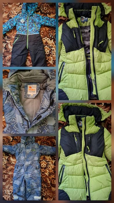 Комбинезоны зимние 92, 98, 110